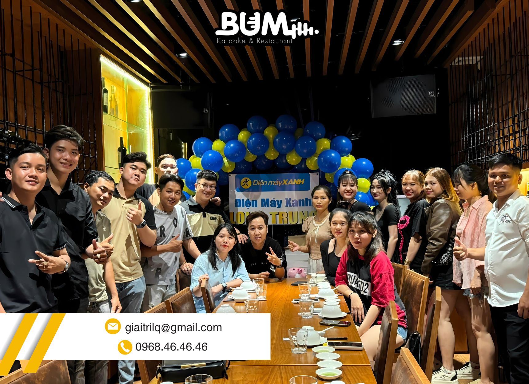 Tổ chức tiệc tại nhà hàng có phòng riêng